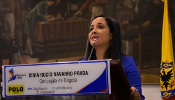 Invitación de la concejal Xinia Navarro a la marcha LGBTI