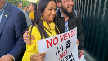 Comunidades protestan en el Concejo por el POT de Peñalosa