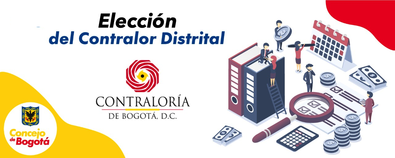 Imagen promocional elección Contralor Distrital