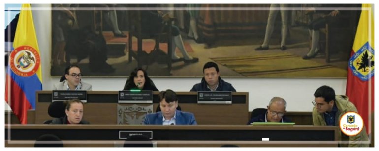 <p>Comisión Hacienda del Concejo de Bogotá aprueba proposiciones para debates de control político</p>