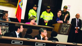 Debate Bancada Colombia Humana UP Mais, Protesta Social, ESMAD y protocolo