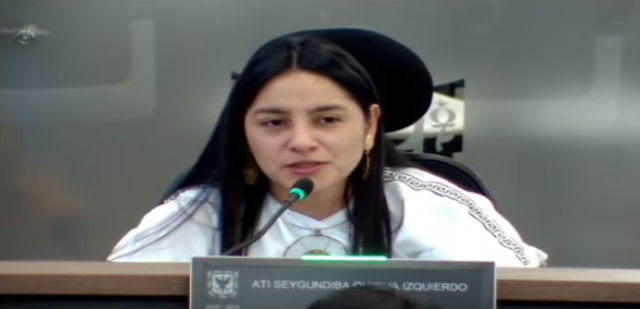 <p>: Concejal Ati Quigua rindió ponencia positiva al Proyecto de Acuerdo número 031 del 2020 “Por el cual se promueve y fortalece la red de participación de las organizaciones juveniles en el Distrito Capital”</p>