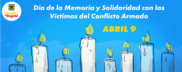 <p>Concejo de Bogotá realiza sesión en el día nacional de la memoria y la solidaridad con las víctimas del conflicto armado en Colombia</p>