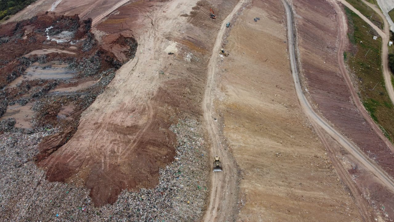 imagen saltelital del Relleno