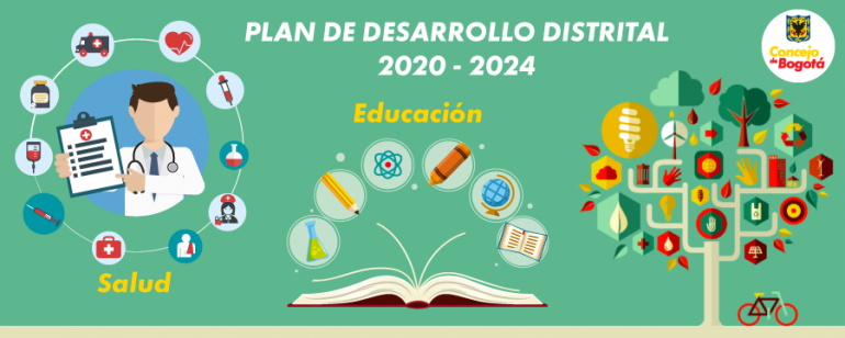 <p>El día de hoy, la Comisión Primera del Plan de Desarrollo y Ordenamiento Territorial dio inicio formal a la discusión del Plan Distrital de Desarrollo 2020-2024 “Un Nuevo Contrato Social y Ambiental para la Bogotá del siglo XXI”</p>