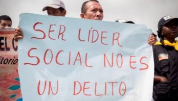 Amenazas a líderes sociales en Bogotá se reactivan en cuarentena