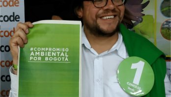 “Honramos compromiso ambiental con Bogotá”, dice Diego Cancino