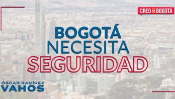Desde enero hemos venido señalando falencias en la seguridad de Bogotá