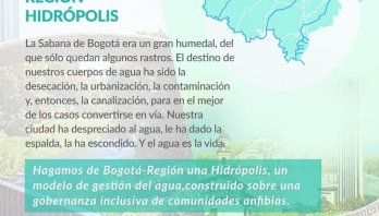 Concejala Ati Quigua promueve la Implementación de una Hidrópolis en Bogotá-Región