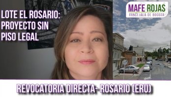 Lote El Rosario: proyecto sin piso legal