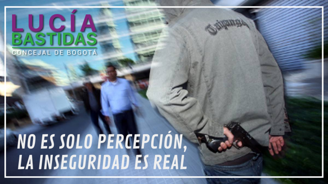 <p>No es solo percepción, la inseguridad está presente en las calles de Bogotá</p>
