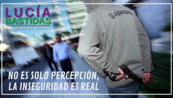 No es solo percepción, la inseguridad está presente en las calles de Bogotá