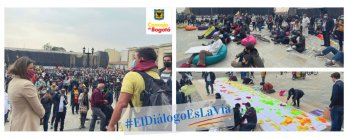 ¡El diálogo es la vía! El Concejo de Bogotá se trasladó a la calle y escuchó a la ciudadanía