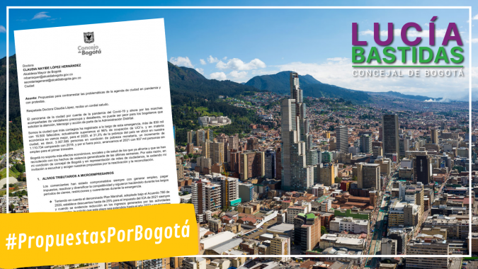 <p>Desde el Concejo de Bogotá presentan paquete de propuestas a la  Alcaldesa para mitigar la crisis de la pandemia y las protestas </p>
