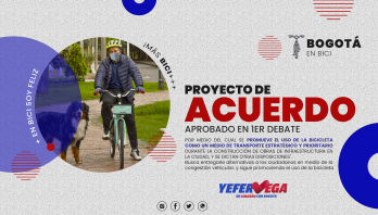 Aprobado en Primer Debate Proyecto de Acuerdo 134 de 2021 Aprobado en Primer Debate Proyecto de Acuerdo 134 de 2021
