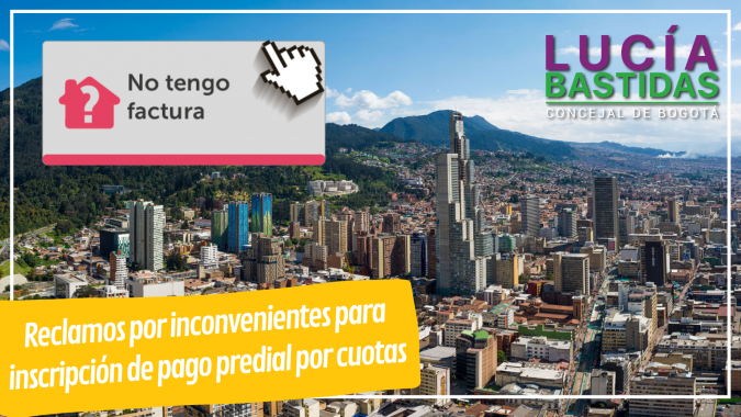 <p>Nuevos inconvenientes para pago de predial por cuotas en Bogotá</p>