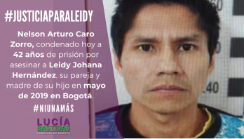 Condenado por feminicidio asesino de Leidy Hernández, pero prófugo de la justicia por libertad que le otorgó juez de Bogotá