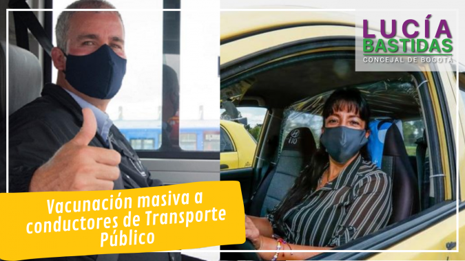 <p>Distrito acogió solicitud de vacunación masiva para conductores de Transporte Público en Bogotá</p>