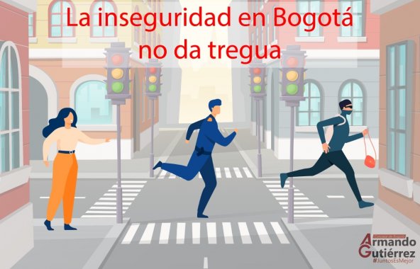 <p>La inseguridad en Bogotá no da tregua</p>