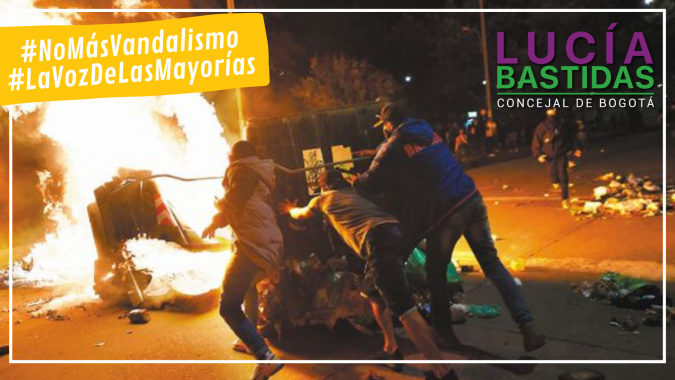 <p>Bogotá bajo alerta: Alcaldía ausente frente a ola de vandalismo</p>