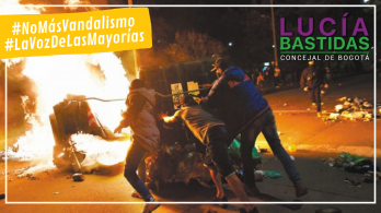 Bogotá bajo alerta: Alcaldía ausente frente a ola de vandalismo
