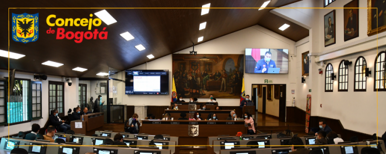 <p>Concejales ponentes del Proyecto de Acuerdo - Presupuesto 2022 - presentaron sus consideraciones en Comisión de Hacienda </p>