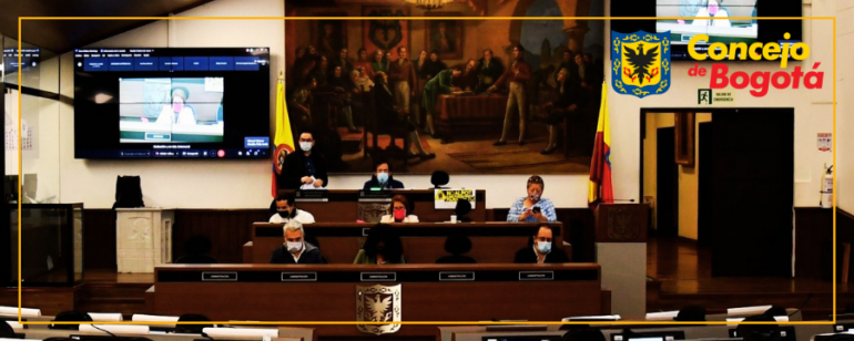 <p>Concejo de Bogotá realizó debate de control político sobre proposición “Bogotá Ciclo Inclusiva”</p>