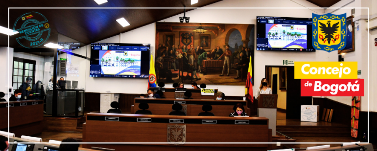 <p>Concejo de Bogotá realizó Audiencia Pública de Rendición de cuentas II Semestre 2021</p>