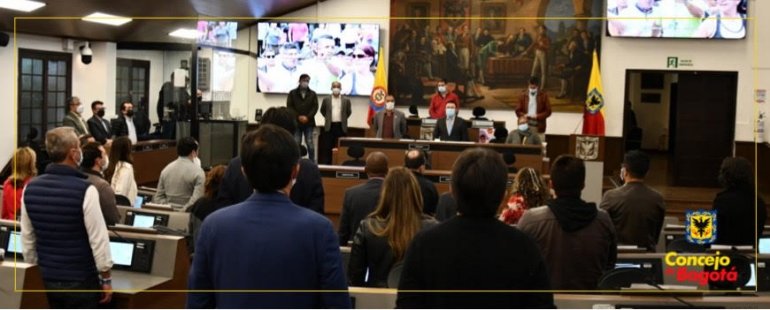 <p>Se instalan sesiones extraordinarias en el Concejo de Bogotá</p>