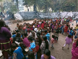 La bancada de la Colombia Humana – UP invita al diálogo y acción humanitaria urgente con la población indígena en minga pacífica en el parque nacional