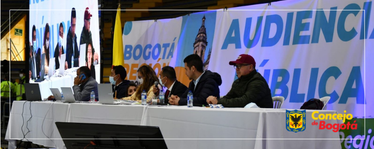 <p>Concejo de Bogotá escuchó a los ciudadanos sobre el proyecto Bogotá Región Metropolitana</p>