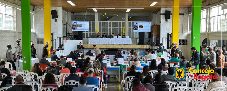 <p>Plenaria del Concejo de Bogotá realizó debate sobre la violencia en los contextos escolares</p>