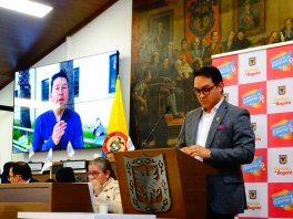 El Concejo de Bogotá, rindió cuentas a Bogotá