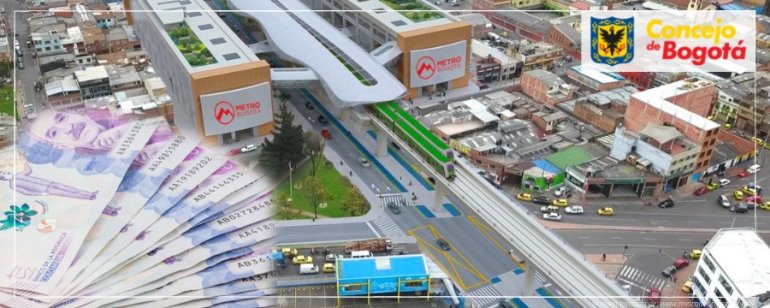 <p>Presentado Proyecto de Acuerdo sobre cupo de endeudamiento para el Metro de Bogotá</p>