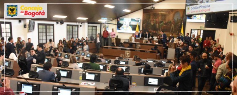 <p>Cancelado debate en la Plenaria del Concejo de Bogotá por inasistencia del Secretario de Seguridad</p>