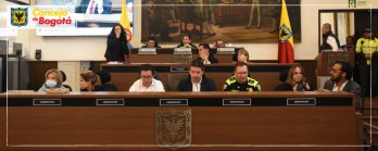 Así fue el debate de control político sobre seguridad en el Concejo de Bogotá