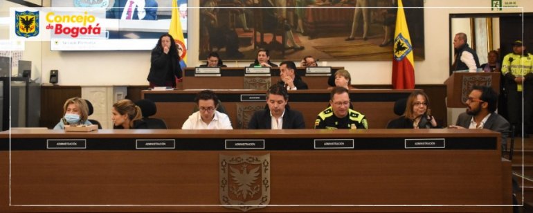 <p>Así fue el debate de control político sobre seguridad en el Concejo de Bogotá</p>