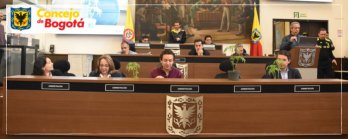 Avanza debate de Control Político sobre la inseguridad en Bogotá