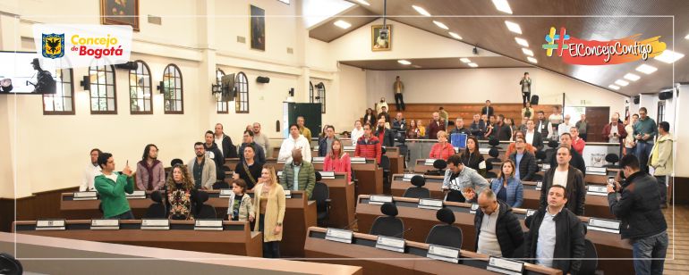 <p>Se instalaron las sesiones extraordinarias en el Concejo de Bogotá</p>