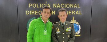 Seguridad: tema central en encuentro entre el Presidente del Concejo de Bogotá y el Comandante General de la Policía Nacional