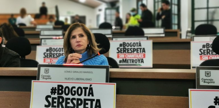 <p>El 70% de la plata del metro de Bogotá no la pone el presidente Petro, ni la alcaldesa Claudia López, es plata de los colombianos</p>