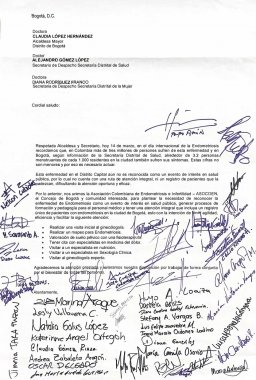 <p>Desde el Concejo de Bogotá le solicitan a la alcaldesa Claudia López que las personas con endometriosis reciban una atención eficaz, oportuna e integral</p>