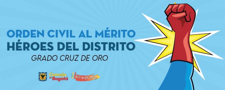 <p>Orden Civil al Mérito Héroes del Distrito 2023</p>