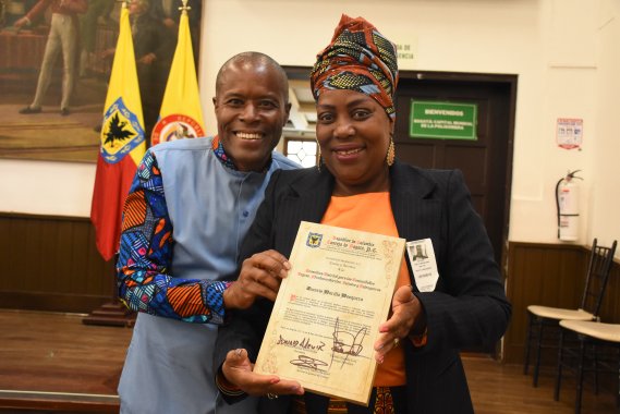 <p>Histórico!: por primera vez la Consultiva Distrital de comunidades negras, recibe reconocimiento en el Concejo de Bogotá</p>