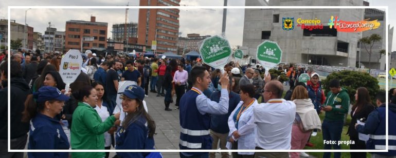 <p>El Concejo de Bogotá D.C. participó en el Simulacro de Evacuación Distrital Día y Noche</p>
