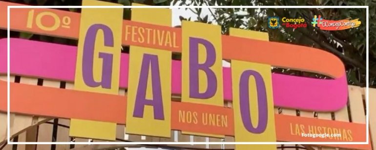 <p>Pasa a sanción de la Alcaldía el Festival Gabo como evento cultural en la ciudad</p>