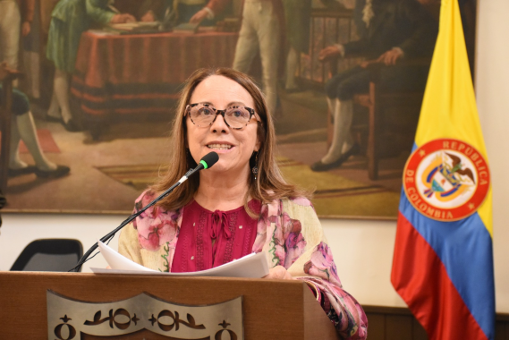 <p>Concejala de Bogotá, Ana Teresa Bernal, cuestiona el programa Jóvenes a la U y su impacto en la educación superior pública</p>