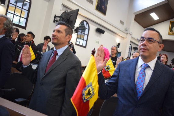 <p>Bancada de MIRA en el Concejo, Comprometidos con Bogotá</p>