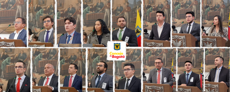 <p>El Concejo de Bogotá escuchó a los candidatos a Subsecretarios de las tres Comisiones Permanentes</p>