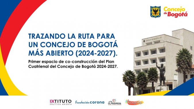<p>El Concejo de Bogotá le apuesta a la innovación, transparencia y participación ciudadana con el apoyo de Extituto de política abierta, Ideemos y la Fundación Corona</p>